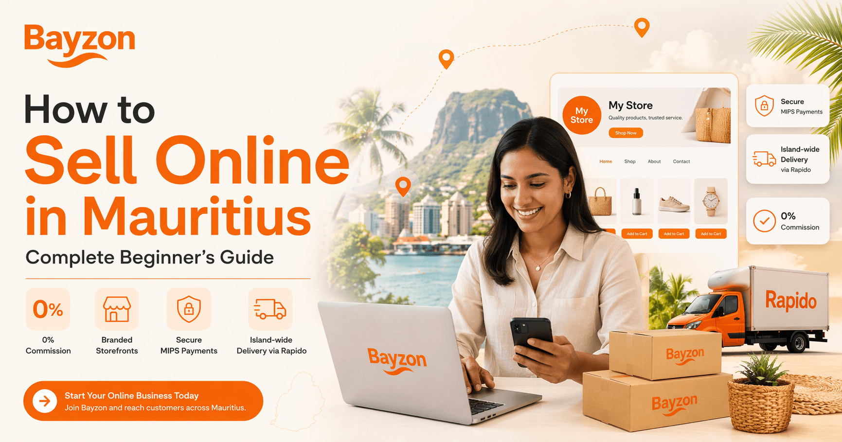 How to Sell Online in Mauritius — Complete Beginner's Guide
