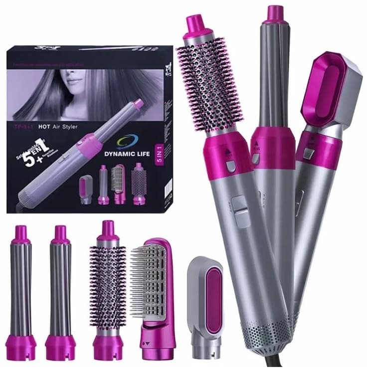5-in-1 Hot Air Styler & Hair Dryer Brush