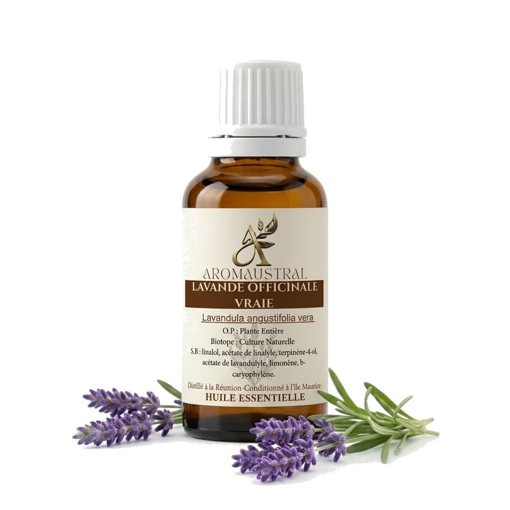 Huile Essentielle de Lavande Vraie 10ml - Aromaustral by Aromanou