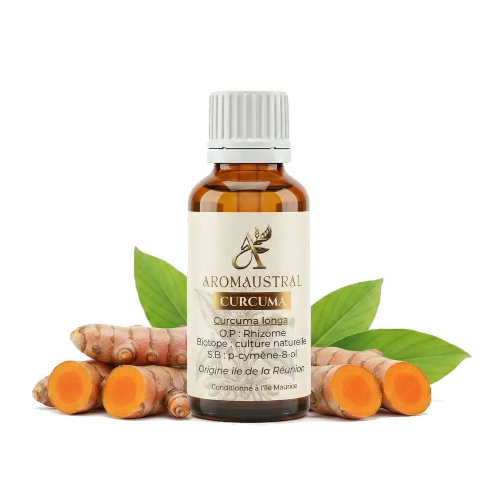 Huile Essentielle de Curcuma 10ml - Aromaustral by Aromanou