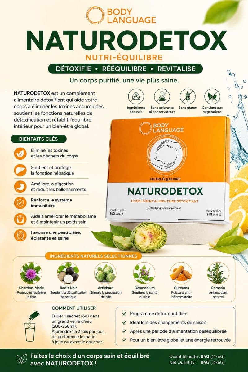 NATURODETOX Detoxifying Food Supplement