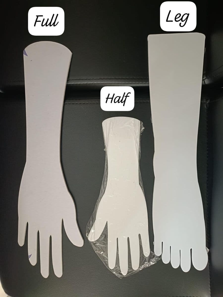 Acrylic hand and feet for Henna Artist
