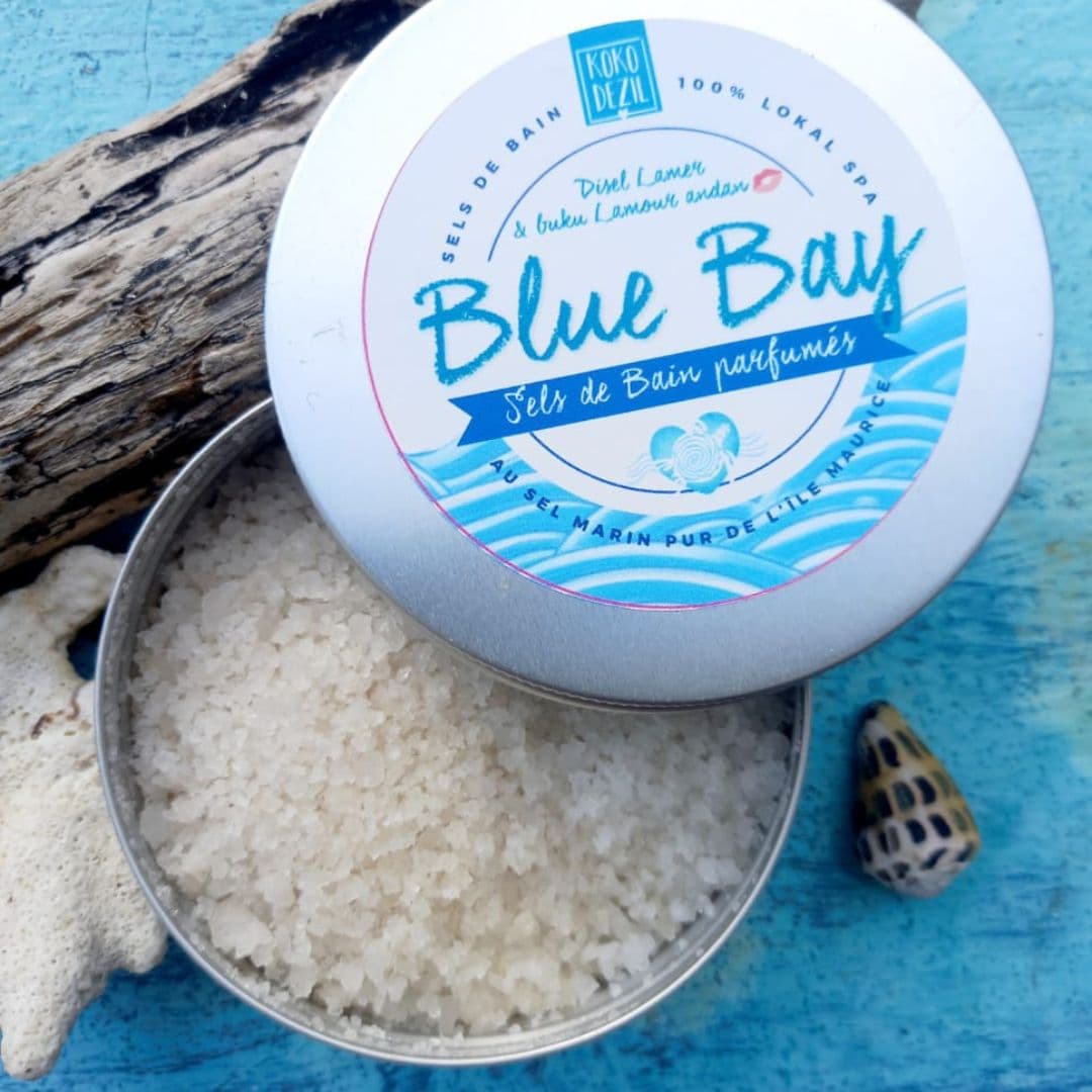 "Blue Bay" / Natural & reefsafe Bath salts / Sels de bain naturels et écologiques