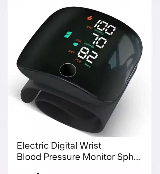 Electric Digital Wrist Blood Pressure Monitor