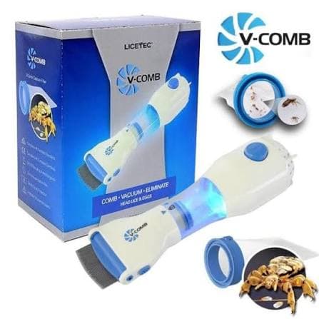 V-Comb Electric Head Lice & Nit Removal Comb
