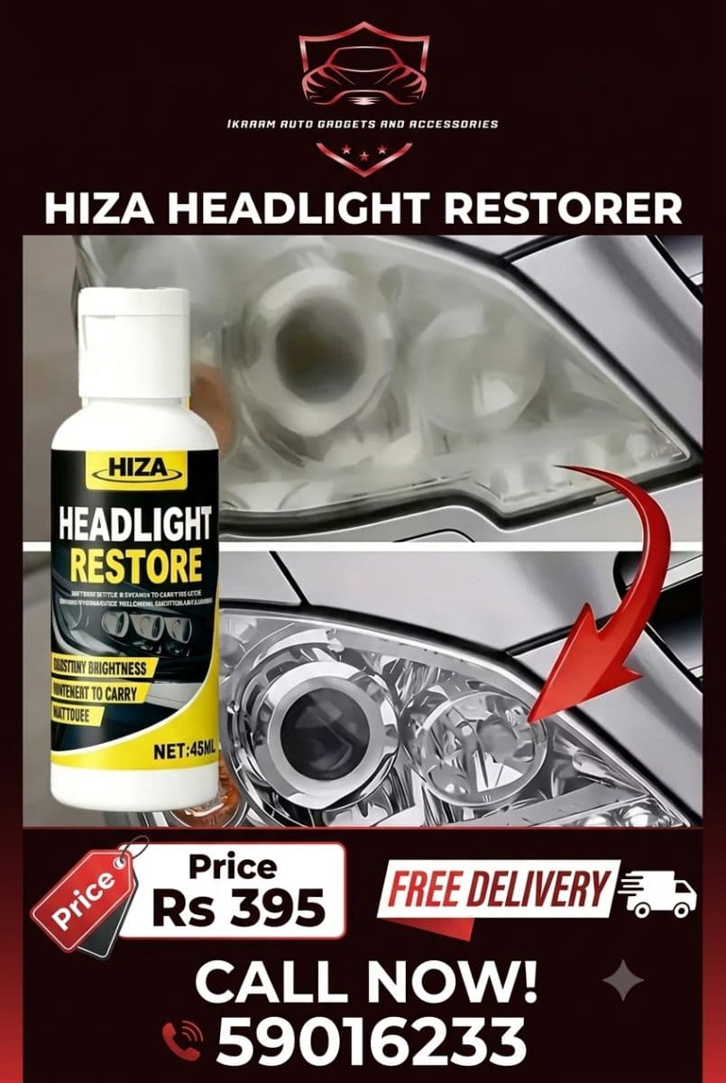 HIZA Headlight Restorer 45ml